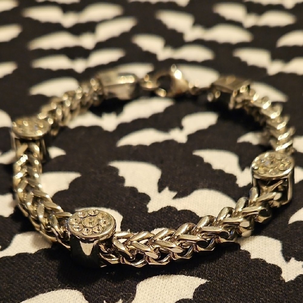 5/$13 Rhinestone Chain Bracelet - Picture 2 of 6